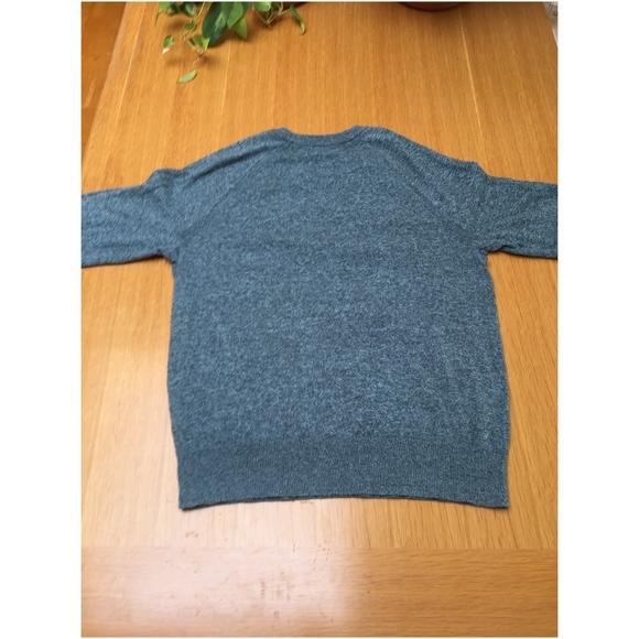 Banana Republic Cyan Sweater Part Cashmere Medium - Picture 3 of 7